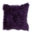 Coussin design Fourrure Couleur Violet Matière Revêtement de synthèse