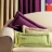 Coussin uni bonbon