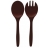 COUVERTS A SALADE ZAK DESIGNS CHOCOLAT 23 CM - 0684-310