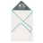 Couverture en polaire de coton bio bleue