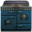 Cuisinière FALCON Classic 110 Bleu roi/Cuivrée - CLAS110DFRB/B-EU