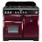 Cuisinière FALCON Classic deluxe 100 Rouge airelle/Chrome - CDL100DFCYC