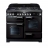 Cuisinière FALCON Classic Deluxe 110 Noire/Chrome - CDL110DFBL/C-EU