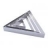 DeBuyer Cercle à entremets inox - Triangle angles vifs : ø 20 cm