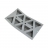 DeBuyer Elastomoule - Moule en silicone : Triangles 30 x 17.6, soit 10 alvéoles