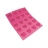 DeBuyer Moulflex rose Fauchon - moule en silicone - 20 mini-coeurs, rose