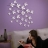 Déco murale<a title='bouquet de fleurs pour la saint-valentin' href='http://www.familyby.com/boutiques/detailCategorie/4211' style='text-decoration:none; color:#333'><strong> fleurs</strong></a> blanches