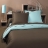 Drap-housse double 140 x 190 - Tropic Expresso - Coton équitable