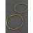 Ela Stone Boucles d'oreilles Créoles JEANNE Vertes