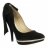 Escarpins PURA LOPEZ 984 Velours Femme Noir