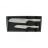 Lot de couteaux métal ESSENTIEL B 2 couteaux tout inox Santoku