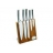 Bloc couteaux ESSENTIEL B bambou aimanté 5 couteaux inox
