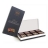 Etui de dégustation 8 ganaches au <a title='Offrir du chocolat à la saint-valentin' href='http://www.familyby.com/boutiques/detailCategorie/4222' style='text-decoration:none; color:#333'><strong>chocolat</strong></a> noir de Michel Cluizel - la boîte de 55g