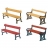 Faller Modélisme accessoires de décor H0 - Mobilier : Bancs de parc