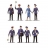 Faller Modélisme HO - Figurines : Set cheminots I