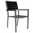 Fauteuil Biscarrosse noir