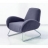 Fauteuil Club Grey Cocoon <a title='Tout savoir sur la marque UNE' href='http://cadeau.familyby.com/post/13450813402/la-marque-une-un-maquillage-naturellement-bio-et-beau' style='text-decoration:none; color:#333' target='_blank'><strong>UNE</strong></a> EXCLU ATYLIA Couleur Gris Matière Tissu