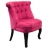 Fauteuil crapaud fushia