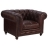 Fauteuil cuir Brooklyn Hanjel