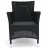 Fauteuil de jardin Flash Pink noir
