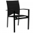 Fauteuil de jardin Modulo noir