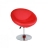 Fauteuil design Happy rouge Couleur Rouge Matière Polyurethane