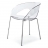 Fauteuil design Tonga transparent