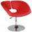 Fauteuil design XL LOVE rouge Couleur Autres Matière Papier