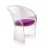 Fauteuil Flower cristal Magis