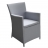 Fauteuil gris RIANO