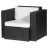 Fauteuil <a title='En savoir plus sur les puzzles' href='http://weezoom.tumblr.com/post/12566332776/puzzle-1000-pieces' style='text-decoration:none; color:#333' target='_blank'><strong>Puzzle</strong></a> écru