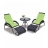 Fauteuils de jardin Brena