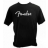 Fender Spaghetti Logo T-Shirt Black XL