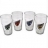 Fender Verres De Bar x4