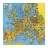 Gibsons <a title='En savoir plus sur les puzzles' href='http://weezoom.tumblr.com/post/12566332776/puzzle-1000-pieces' style='text-decoration:none; color:#333' target='_blank'><strong>Puzzle</strong></a> 200 pièces - Carte de l'Europe