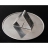 Gobel Poussoir rond en inox 7.3 cm