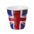 GOBELET ESPRESSO 8CL BLANC DRAPEAUX ROYAUME-UNI