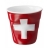 GOBELET FROISSE ESPRESSO 8CL BLANC DRAPEAUX : SUISSE