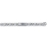 Gourmette argent 10mm maille hawai 1+1