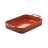 GRAND PLAT RECTANGULAIRE ECLIPSE ROUGE 30X21.5 CM prodes2 Rouge Piment dimension L : 30cm x l : 21,5cm x H : 6,5cm - Cap. : 250cl