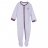 Grenouillère coton bio - Lilas