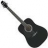 Guitare Acoustique gaucher SW201 Noire