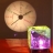 Horloge projection murale Colors design