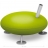 Humidificateur à vapeur chaude Fred vert