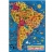 James Hamilton <a title='En savoir plus sur les puzzles' href='http://weezoom.tumblr.com/post/12566332776/puzzle-1000-pieces' style='text-decoration:none; color:#333' target='_blank'><strong>Puzzle</strong></a> 500 pièces - Carte de l'Amérique du sud