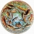 James Hamilton Puzzle 500 pièces - Puzzle rond : Les poissons