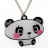 Kawaii Metal Panda Necklace