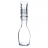 La carafe française et ses 4 verres de Picardie