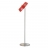 Lampadaire Flolis rouge