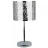 Lampe à poser Dentelle chrome Couleur Chrome